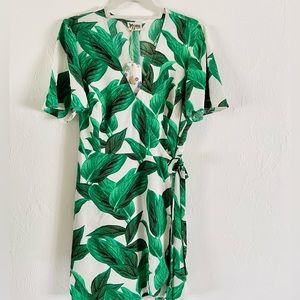 SHOW ME YOUR MUMU wrap dress XL NWT